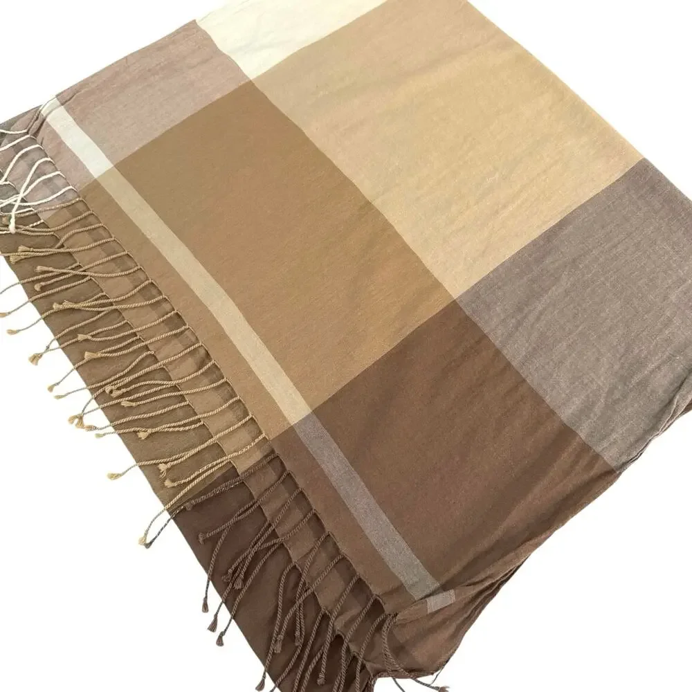 Vintage GAP cotton brown scarf
